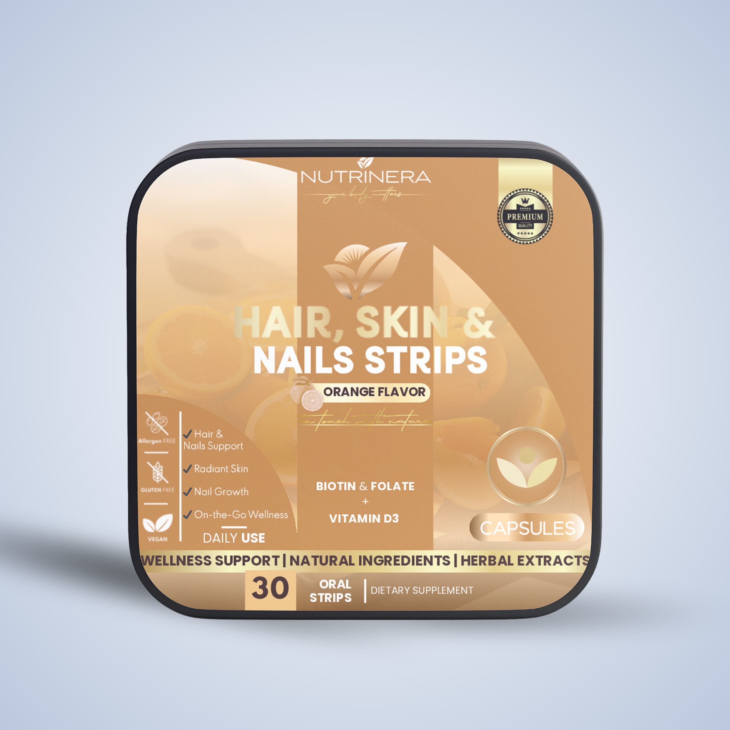 Hair, Skin and Nails Strips